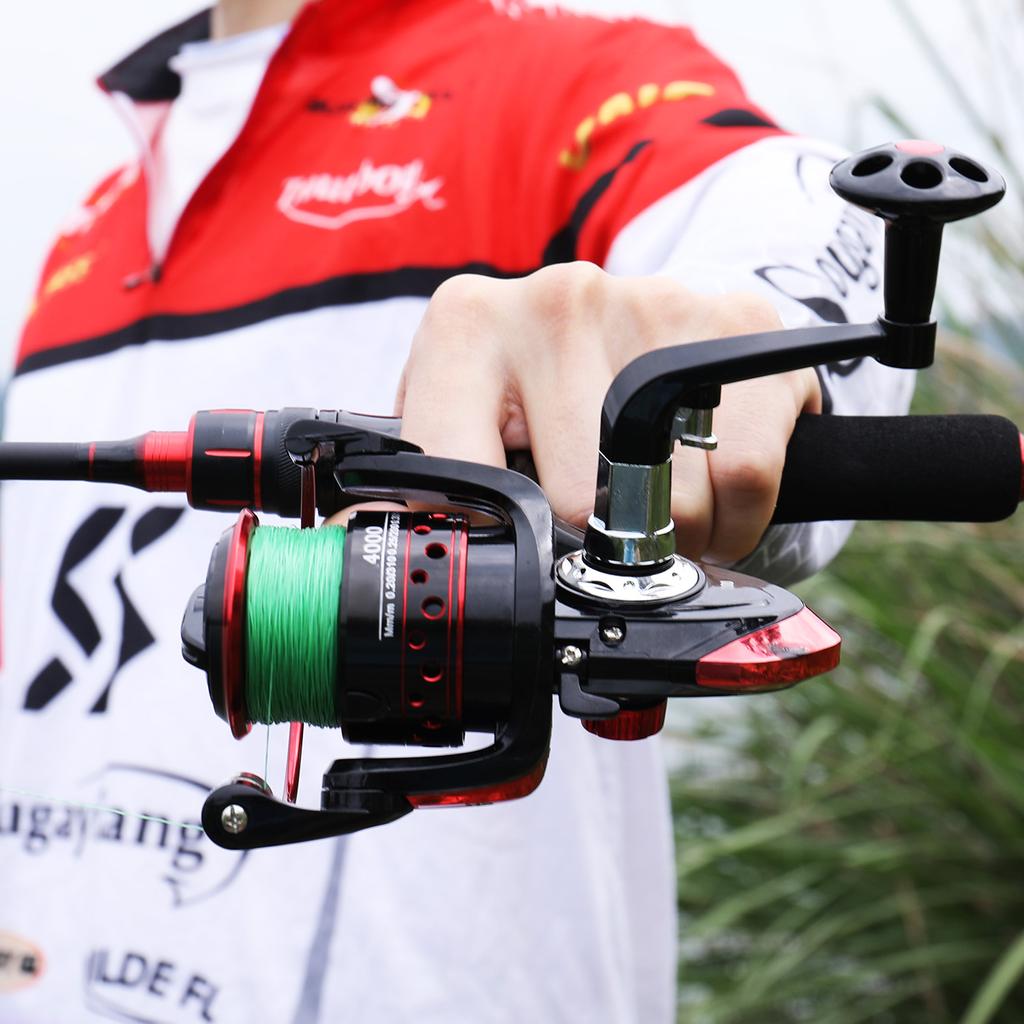 SOUGAYILANG Spinning Fishing Reel 13BB Light Weight Ultra Smooth Spinning Casting Left/right Fishing Reels