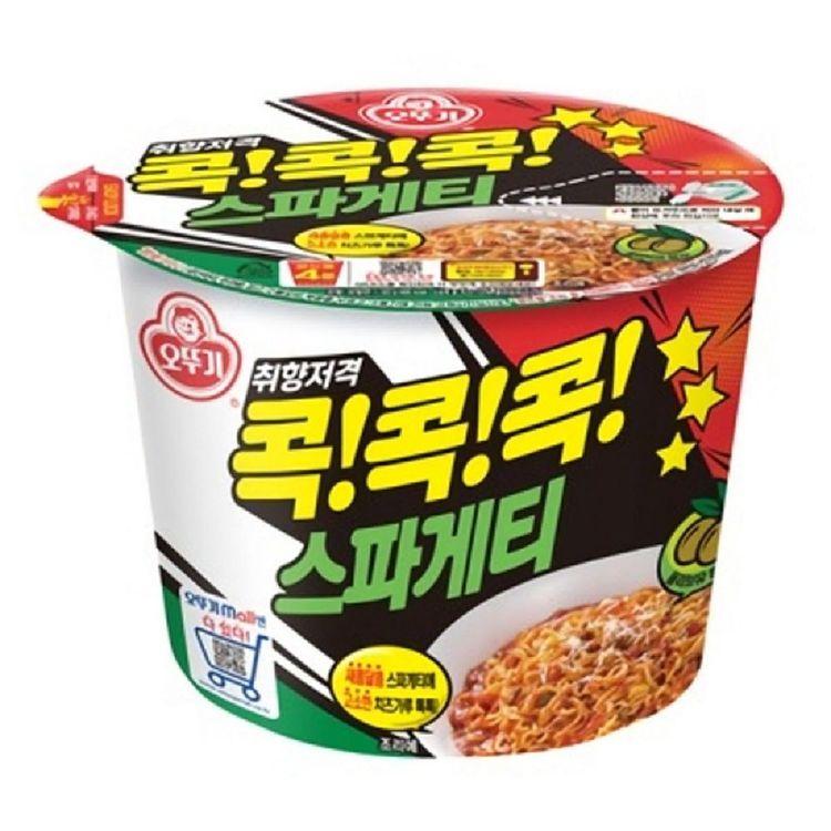Ottogi Kok Kok Kok Spaghetti Stirfry Big Cup 120g (3 Options)