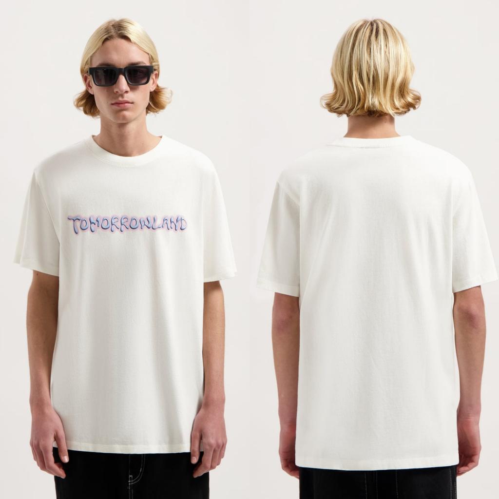 Tomorrowland Graphic Cotton Tshirt Unisex Summer Short Sleeve Fashion Brand Tshirt Luxury Casual Vintage Tees