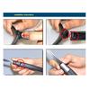 Xukey 3Pcs Front & Rear Windscreen Wiper For Seat Ibiza Coupe 6J Hatchback 2017 2016 2015 2014 2013 2012 24"16"13" Set Blades