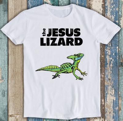 Jesus Lizard Хит Продаж Ограниченное Издание 80-х Музыкальный Подарок Футболка T-Shirt 1952