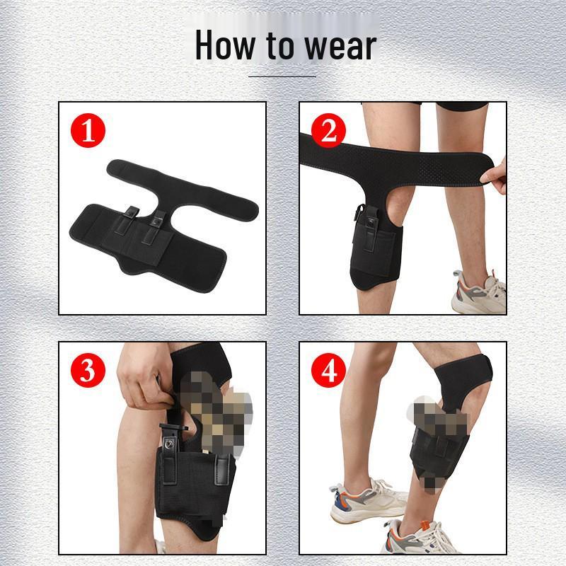 Tactical Quick Draw Leg Holster - Breathable, Close-fitting, CS Field Battle Straps