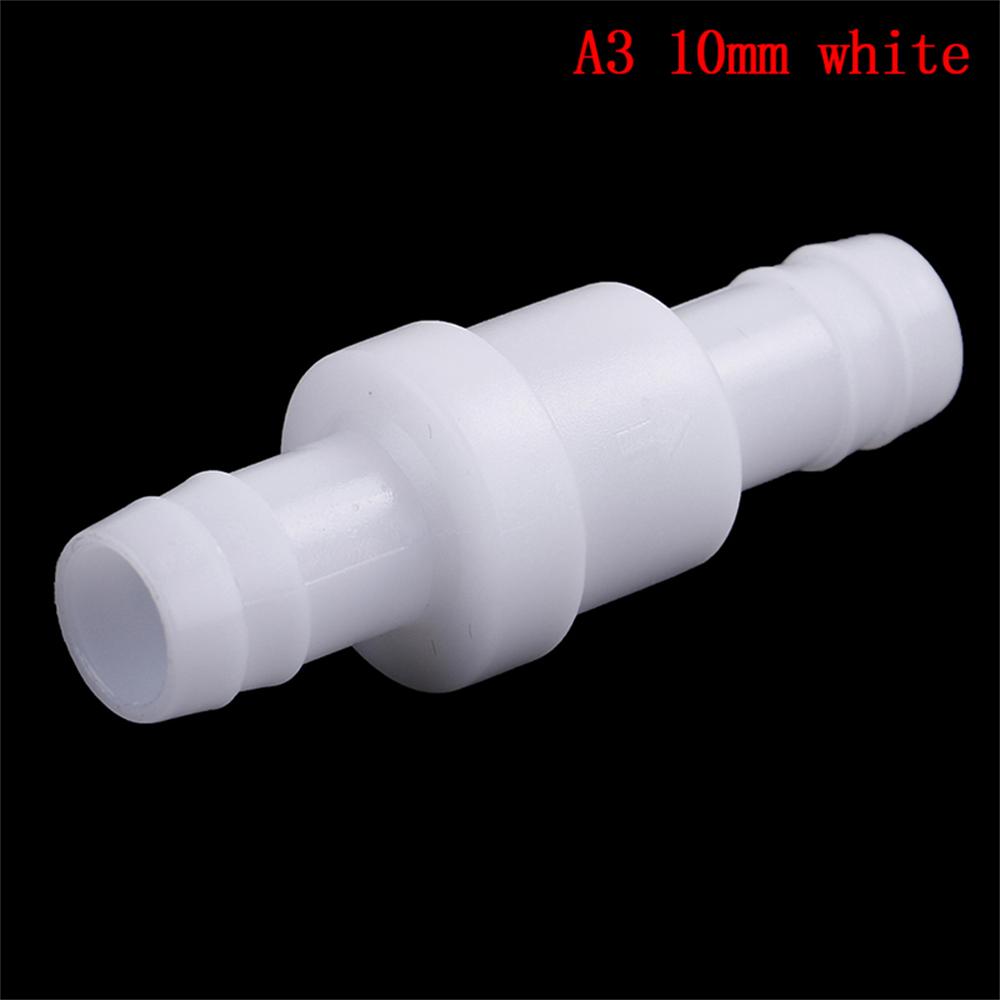 Water White 4mm / 6mm / 8mm / 12mm Non-Return Valves One-way Lnline Check Valve Water Stop Valve