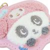 Marimo Craft Panshell x Sanrio Characters Sagara Keychain/Bag Charm, Cute Panshell x My Melody, Approx. W79 x H67 x D10mm