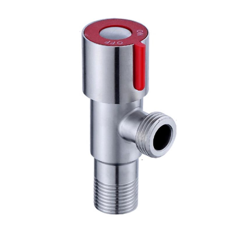 ZH222 Stainless Steel Angle Valve with Thickened Brass Core