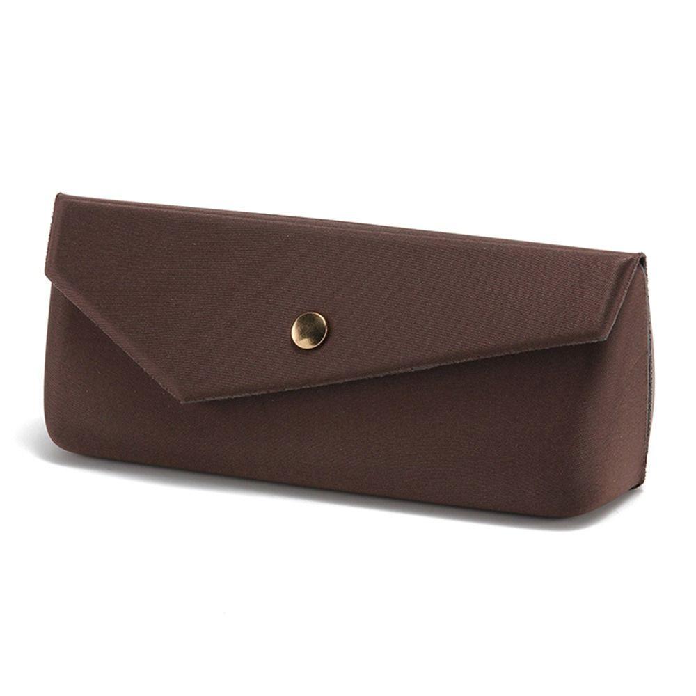 Треугольный складной футляр для очков Портативный защитный чехол для очков Сумка для очков Солнцезащитных очков Мужчины Женщины