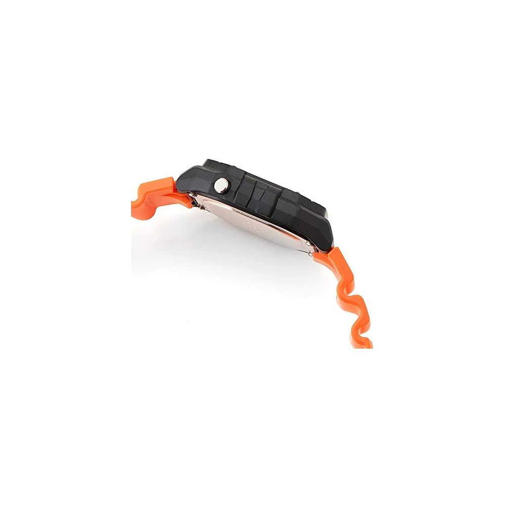 [Casio] Standard Digital W-218H-4B2 Watch - Men's & Women's - Cheap Casio - Affordable - Black & Orange [Parallel Import]