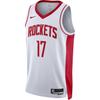 X NBA Dri-FIT Association Edition Swingman Jersey Houston Rockets Letter Number Print V-образный вырез баскетбольный жилет мужской джерси белый DN2078-106