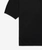SAINT LAURENT Wool Polo Short Sleeve Knit - Black / 821733Y77As1000