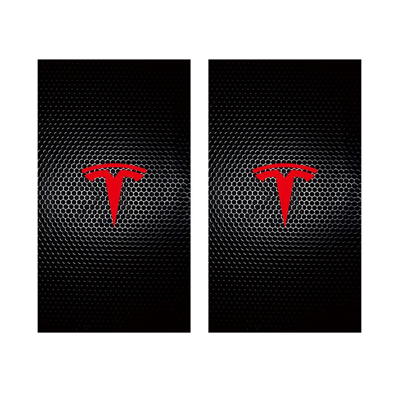 2Pcs Car Center Pillar Sticker Auto B Pillars Protective Film For Tesla Model 3 Y S X Cybertruck Juguete Roadster Coil Bonina