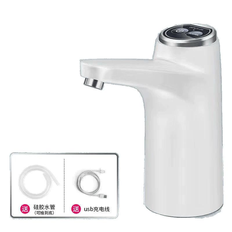 Bomba de agua eléctrica portátil para garrafón dispensador automático recargable por USB