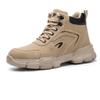 Зимняя рабочая защитная обувь Мужские защитные ботинки Противоударные противоударные рабочие ботинки Кроссовки со стальным носком Мужские рабочие ботинки Неразрушимые