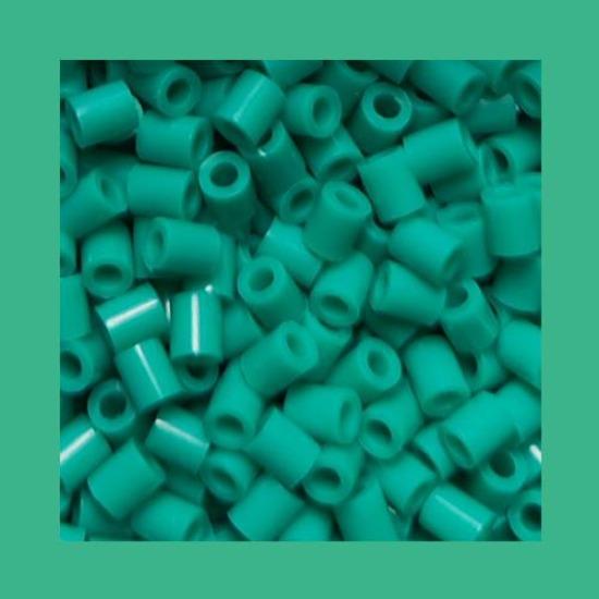 Green color 5mm 1000PCS Pixel Art YantJouet Hama Beads for Kids Iron Fuse Beads diy Puzzles Gift Children Toy