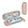 Portable Hard Shell Case for Electric Toothbrushes and Accessories Organizers Bag Box Ideal for Travel and Daily Use