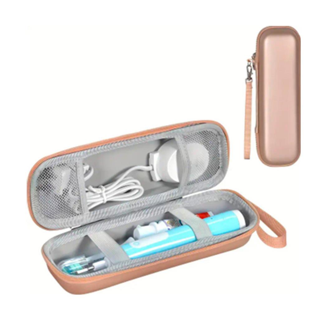 Electric Toothbrush Travel Case for Safe Storage Portable Hard Shell Toothbrush Heads and Accessories Organizers Box