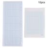 10 Pcs Stitches Punch Card 10 Pcs Grid Paper Nylon Knitting Machine Accessory