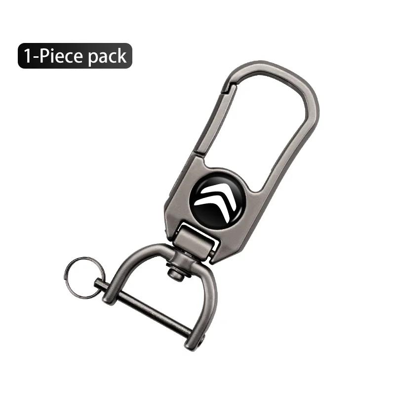 Metal Car KeyChain Key Ring Chain Auto Styling Accessories For Citroen Grand Berlingo Jumper Celysee Xsara Picasso Aircross