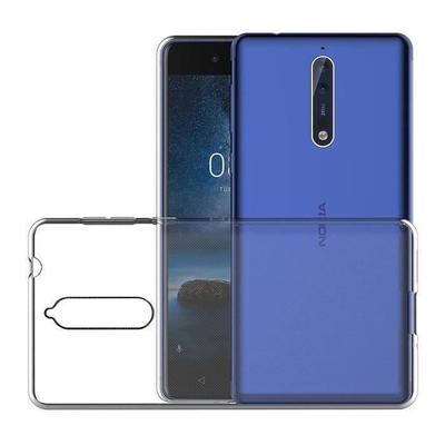 Прозрачный Гелевый Чехол TPU - PHONILLICO - Nokia 8 - Ультратонкий - Оптимальная защита - Гибкий