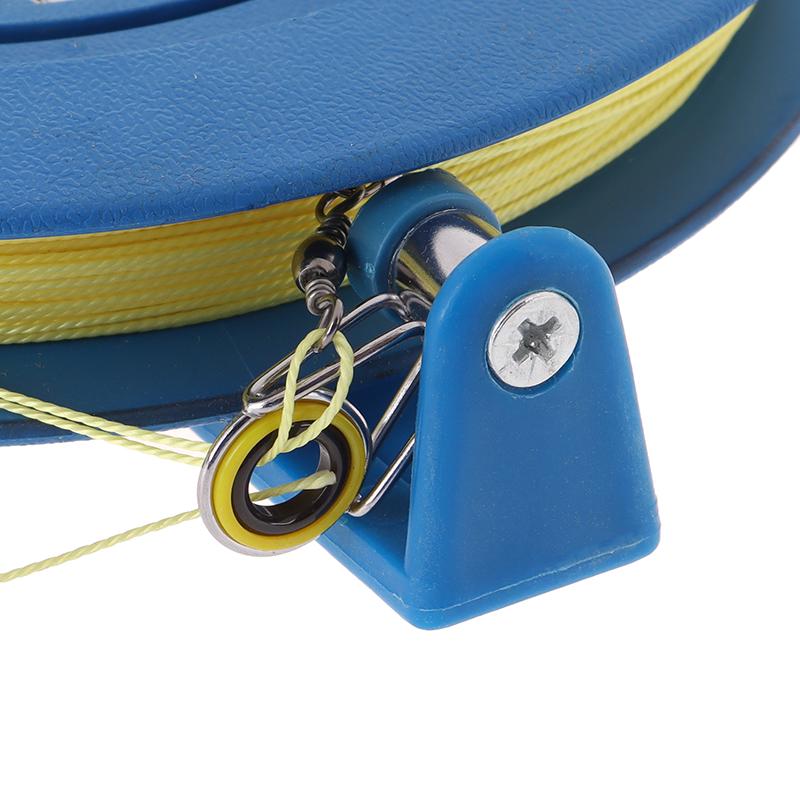 16Cm Kite Reel Abs Plastic Blue Kite Reel Grip Winder With 150M Line