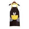 Oil Proof Kitchen Apron Cute Puppy Work Apron Easy To Clean Resistant To Dirt Clothes  Cooking