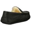 UGG Ascot Двухслойные повседневные туфли из коровьей кожи с низким верхом Мужские кроссовки Черные 5379B-BLK