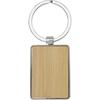 Прямоугольный бамбуковый брелок Neta