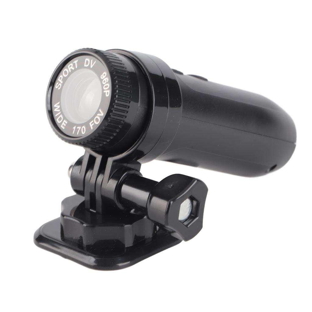 Камера для мотоциклетного шлема, велосипедная видеокамера 960p, спортивная экшн-камера, широкоугольная видеокамера 170 градусов, водонепроницаемая, поддержка