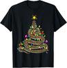 Python Christmas Tree Snake Animal T-Shirt