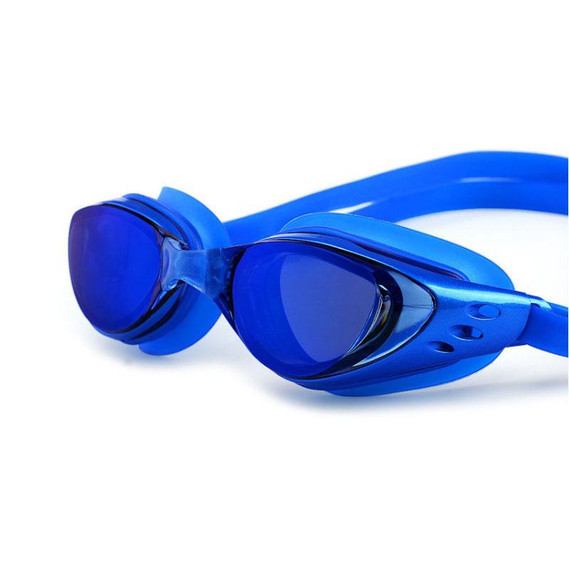 Swimming Goggles For Men Women Anti-Fog Uv Prescription Waterproof Silicone Adjust Swim Pool Eyewear Adults Kids Diving Glasses