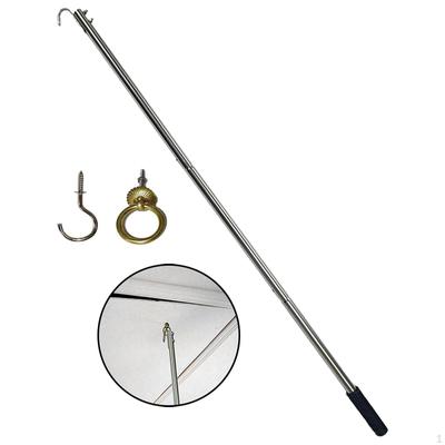 Комплект для системы выдвижения лестницы на чердаке с крюком для лестницы с выдвижным стержнем для ремонта