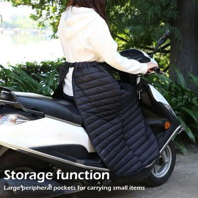 Скутер фартук для ног наколенник утеплитель для Vespa GTS водонепроницаемый ветрозащитный мотоцикл зимнее одеяло для Honda для Peuge E4B3