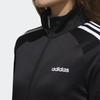 Adidas Повседневная спортивная куртка с воротником-стойкой, куртка унисекс, черная FL0170