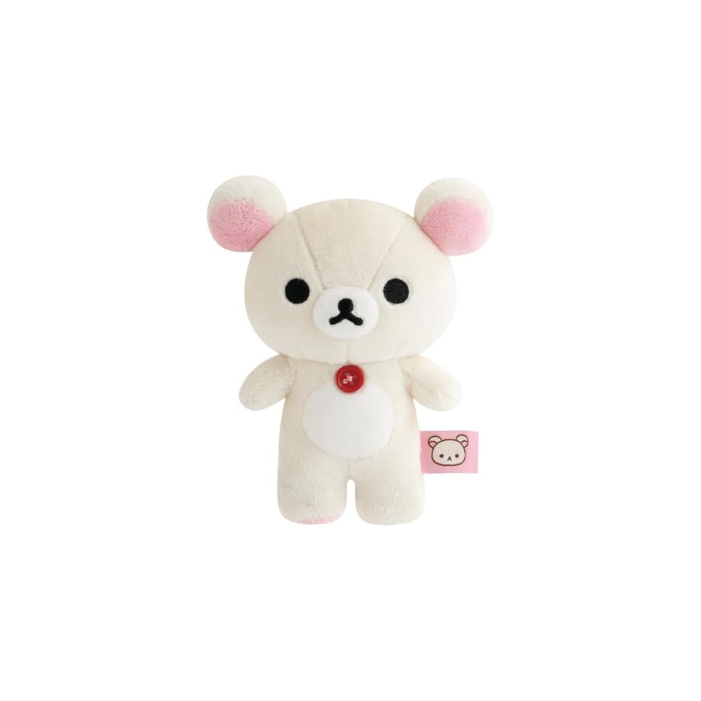 Мини-плюшевая игрушка San-X Rilakkuma H130 x Ш110 x Г60 мм Мягкая и милая Коллекционная мягкая игрушка