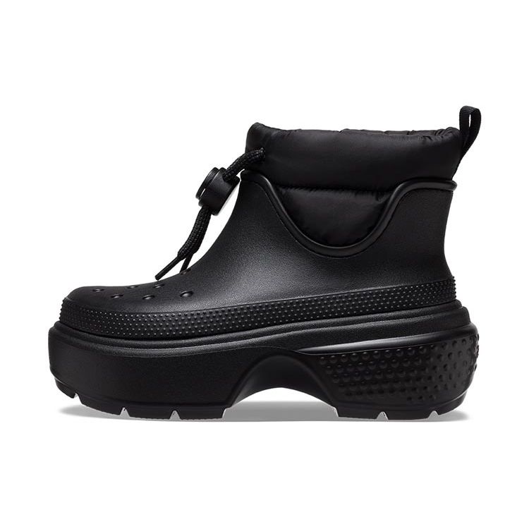 Crocs Черные женские кроссовки Stomp Puff Boot 209324-001