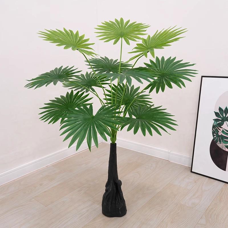 Большая искусственная пальма «Рыбий хвост» напольная | Комнатная искусственная зелень для декора гостиной