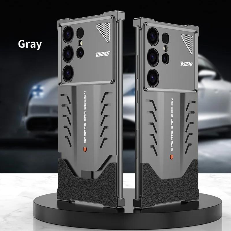 Heat Dissipation Metal Case For Samsung Galaxy S24Ultra S25Ultra Aluminum Alloy Phone Cover