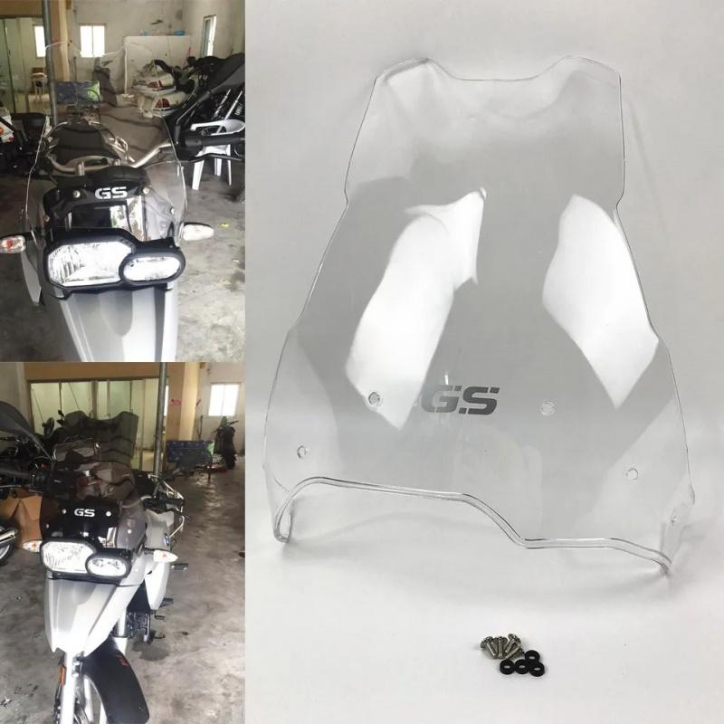 For BMW F800GS F700GS 2008-2017 Windshield WindScreen F700 800 650 F800 F650 GS F650GS 2009 2010 2011 2012 2013 2014 2015 2016