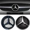 Hrmfq5 Для Mercedes Benz 3D ABS Значок на переднюю решетку автомобиля для Mercedes Benz W204 W204 C180 C200CGI C200KC230 C260CGI C300 Решетка со звездой h