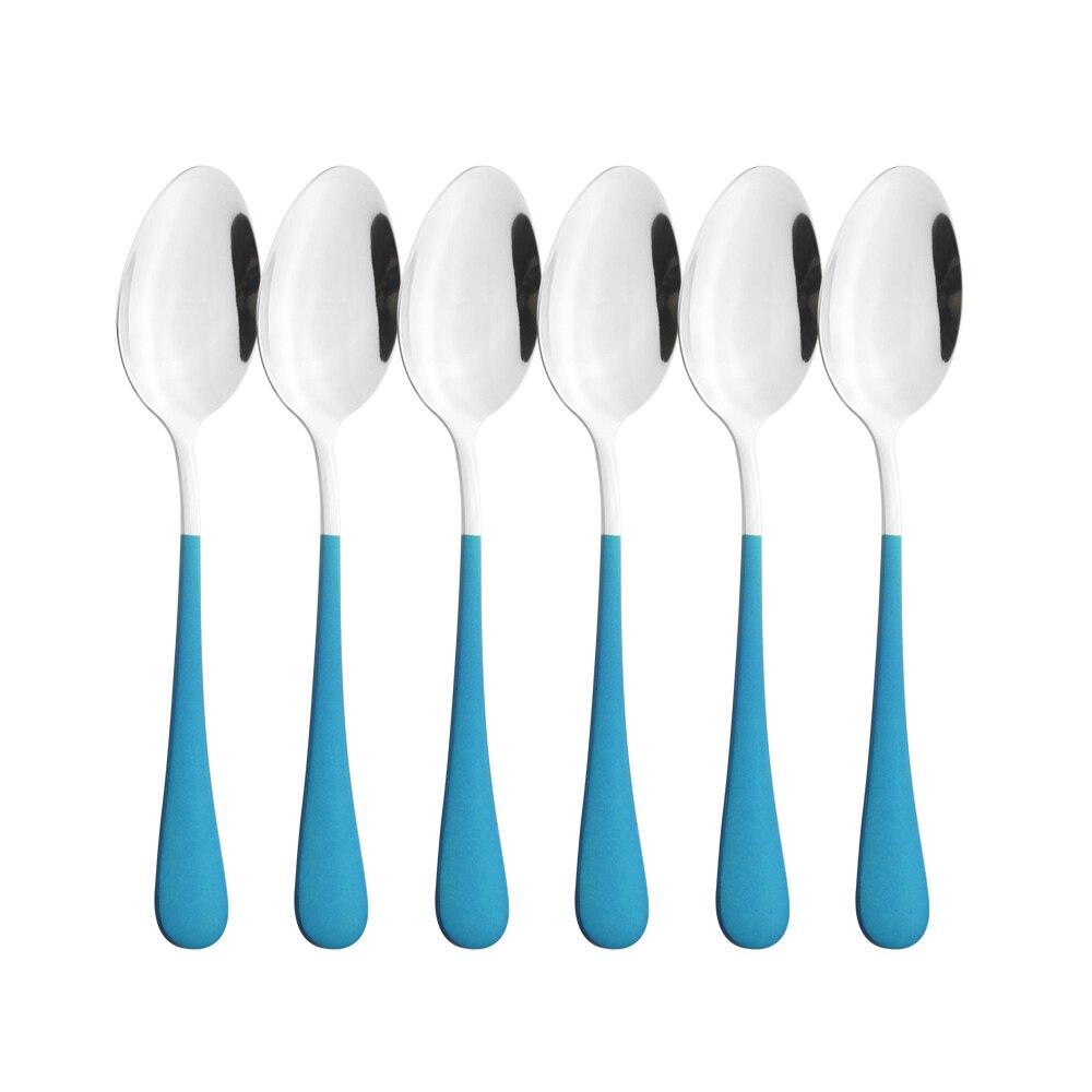 Набор столовой посуды из нержавеющей стали, набор столового серебра, черное золото, обеденная ложка, столовые приборы, столовые приборы, набор посуды для пикника, кухни, дома