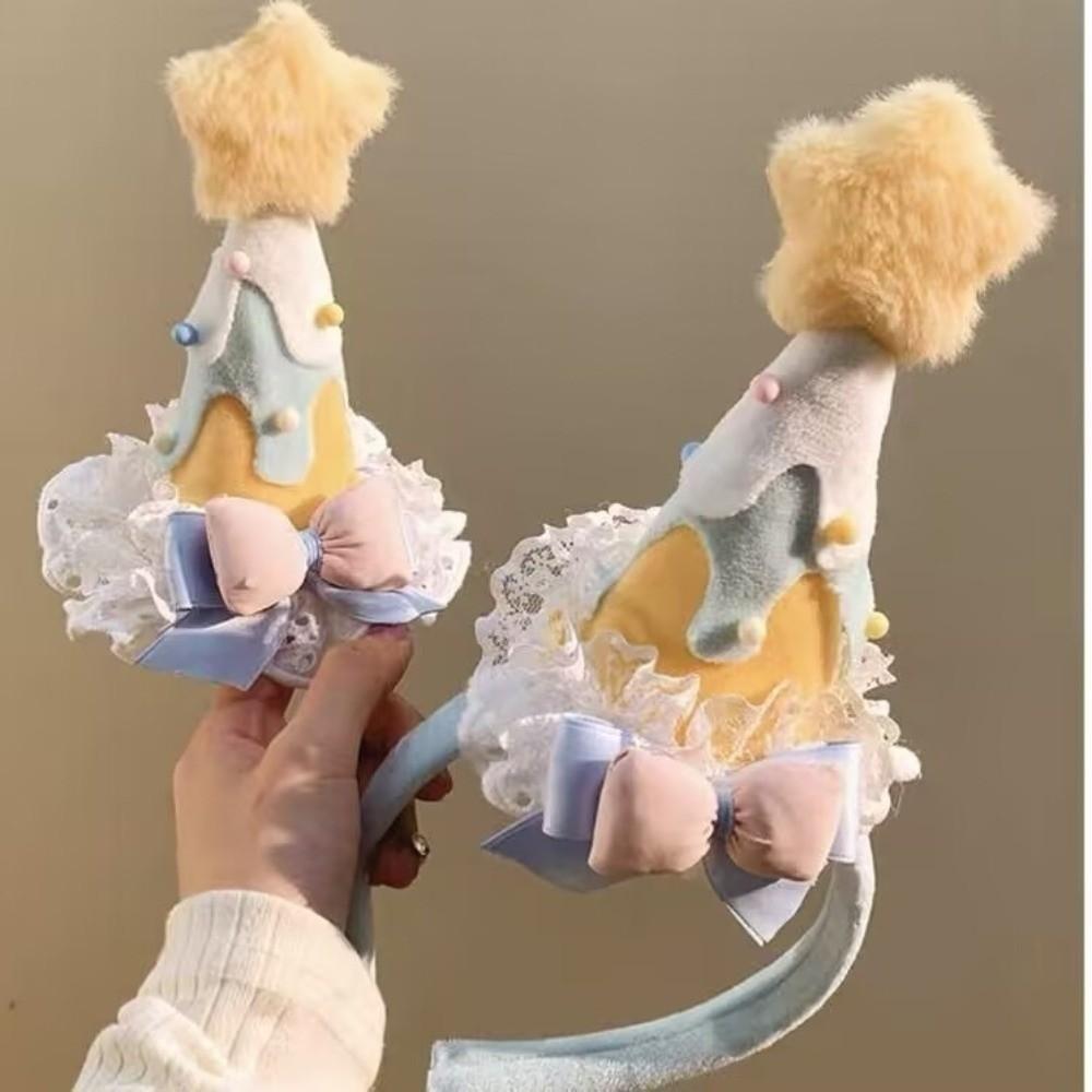 Colorful Birthday Hairband Korean Style Candy Headband Girl Birthday Hair Accessory