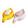 1pc Cute Little Yellow Duck Soap Box, No Water Accumulation In The Bathroom Sink Soap Box, Little Duck.