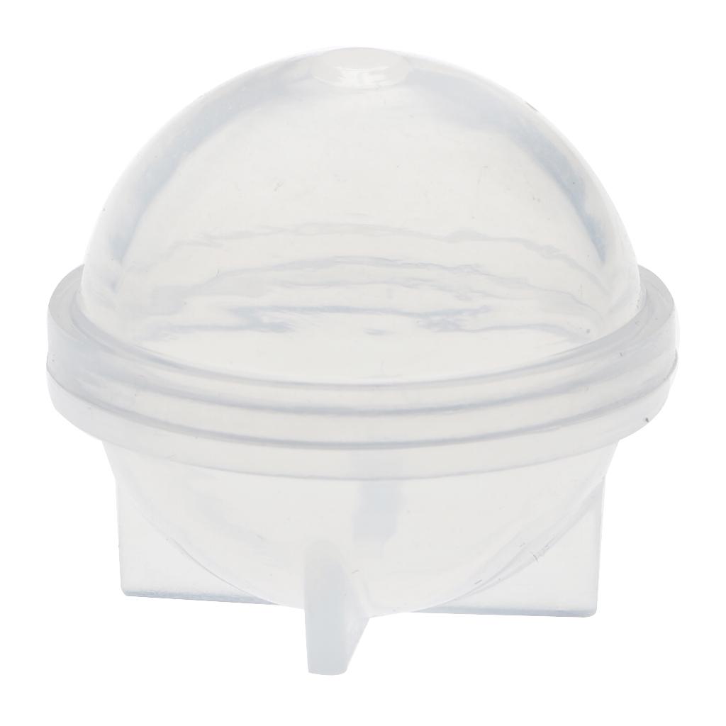 2 Pieces Sphere Ball Shape Silicone Mold Mould for Jewelry Making Craft 20mm