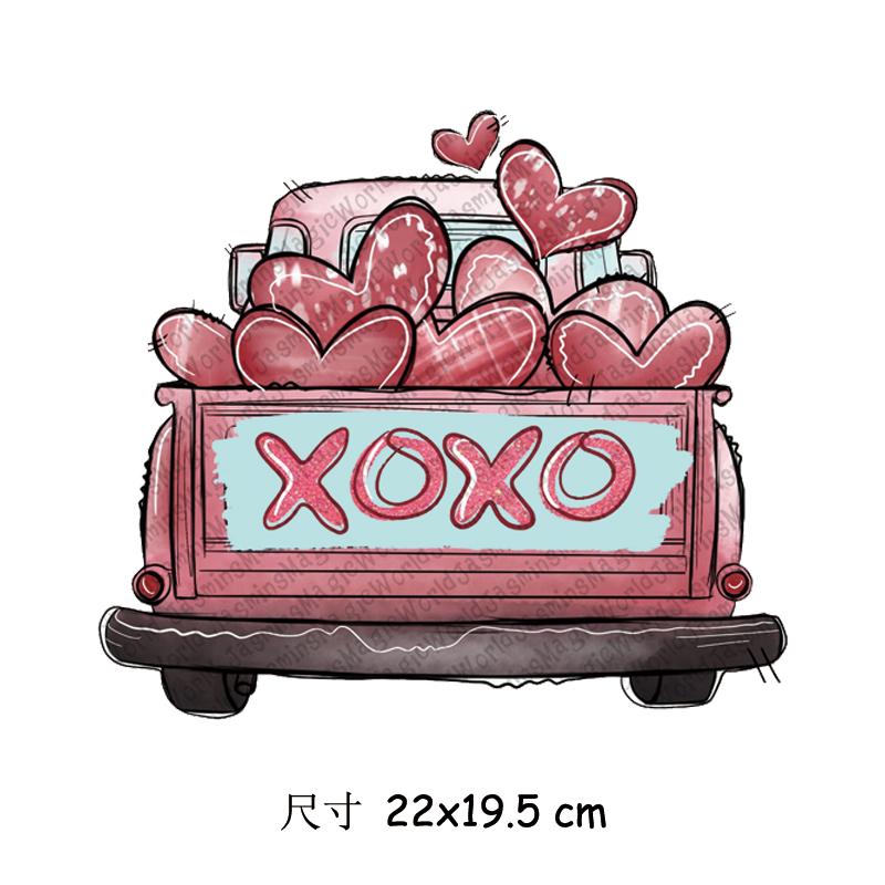 Нашивки для одежды для влюбленных, наклейки для одежды с Днем Святого Валентина, Parches Ropa, теплопередача, для мужчин и женщин, DIY, гладильная нашивка, новинка