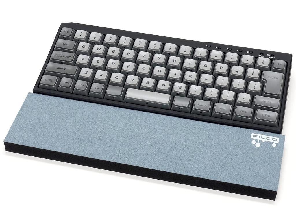 Подставка для запястья FILCO Majestouch «Macaron» толщиной 17 мм, размер типа S, ультразамша + высокоэффективный пенополиуретан, дождевой MWR/17S-RAZ