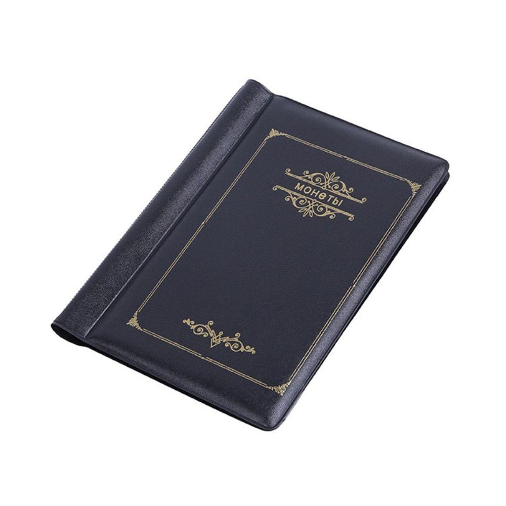 120 Pockets Money Book Commemorative Holders Coin Collection Book Coins Storage Album Coin Storage