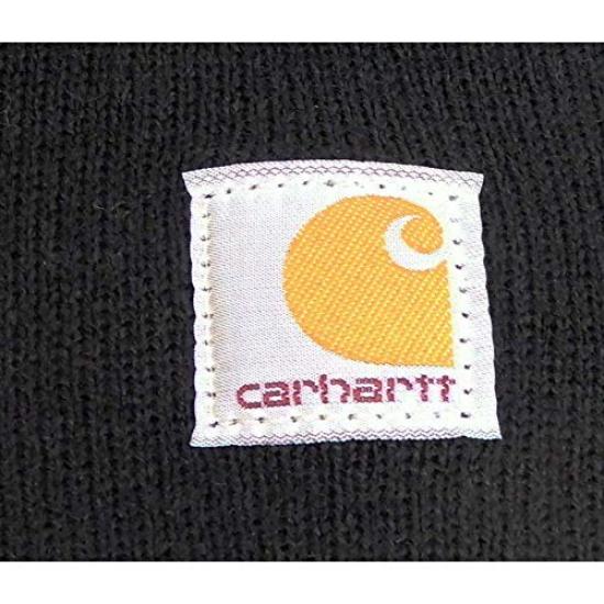 A18 ACRYL WATCH KNICAP BLACK акриловая вязаная шапка для часов черная 9244 [Carhartt] #1