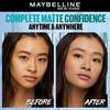 Maybelline New York Fit Me Матовая компактная пудра 220, 8г Натуральный бежевый с SPF 28 Стойкая Контроль жирности Легкая пудра для лица