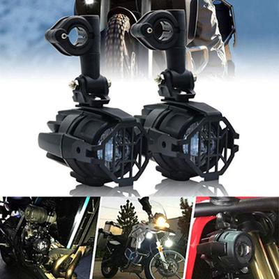 2 шт. мотоциклетные фары, светодиодные противотуманные фары, защитные ограждения с жгутом проводов для BMW R1200GS F800GS