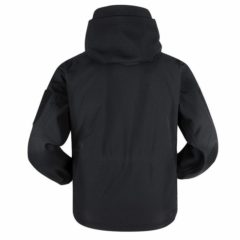 Тактическая куртка высокого качества из кожи акулы, водонепроницаемая ветровка, мужской плащ, одежда, куртка