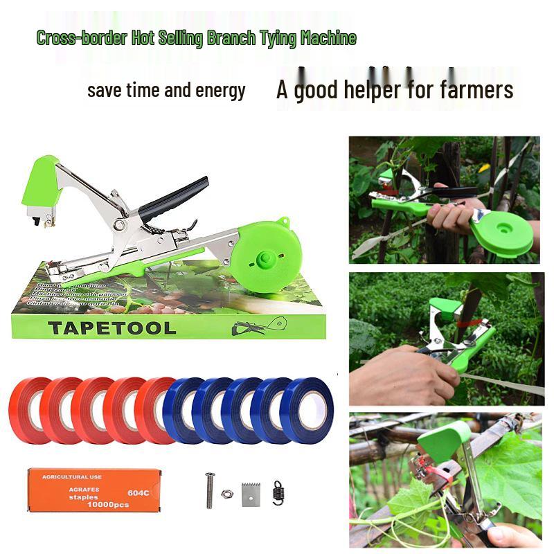 Vine Bundling & Knot Tying Machine for Grapes, Eggplants, Cucumbers - Multifunctional Agricultural Tool
